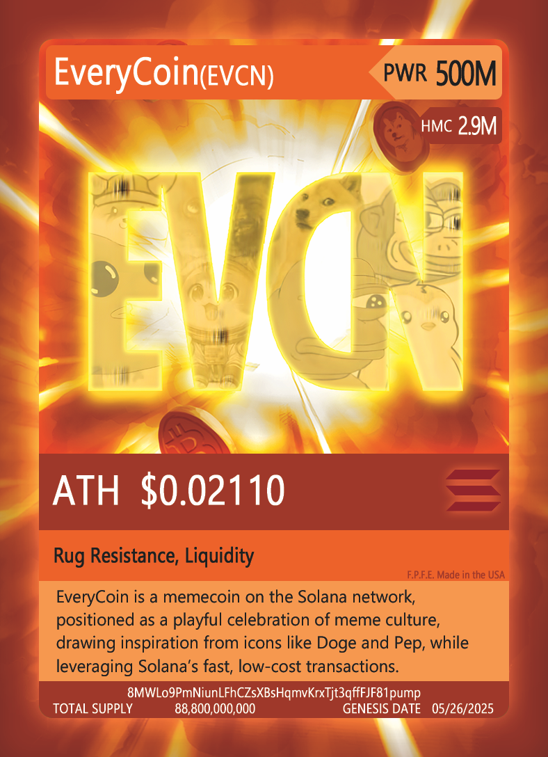 Evcn Trading Card
